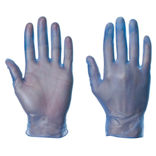 Blue Polythene Gloves (500) (Medium) Blue Polythene Gloves (500) (Medium)